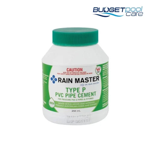 SOLVENT CEMENT P 250ML GREEN - Budget Pool Care