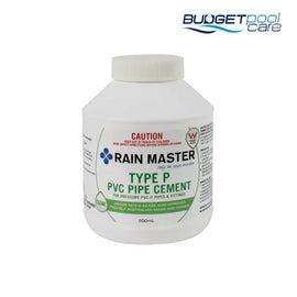 SOLVENT CEMENT P 500ML CLEAR - Budget Pool Care