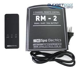 Spa Electrics Two Channel Remote Control - Budget Pool Care