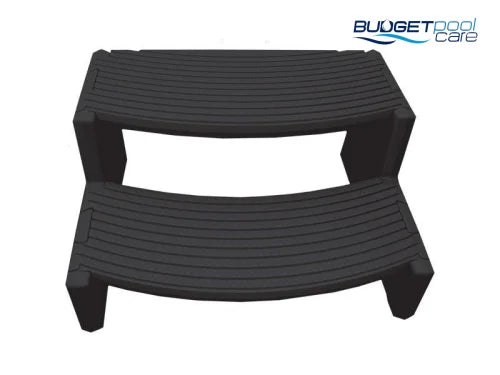 SPA STEP LIFE BLACK - Budget Pool Care