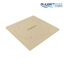 Load image into Gallery viewer, Square Dress Ring And Skimming Lid Kit Beige Deck Lids