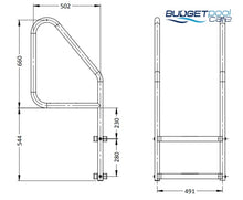 Load image into Gallery viewer, Stainless Steel Ladder Model Lp