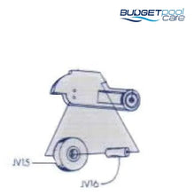 Load image into Gallery viewer, Stainless Steel Wheel Hub - JV16 - Budget Pool Care
