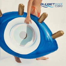 Load image into Gallery viewer, Sunnylife Luxe Pool Ring Greek Eye Blue