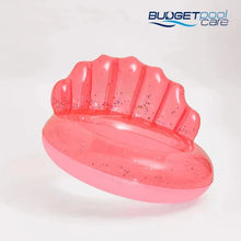 Load image into Gallery viewer, Sunnylife Luxe Pool Ring Shell Neon Coral
