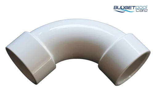 Sweep Elbow 50mm / White - Budget Pool Care