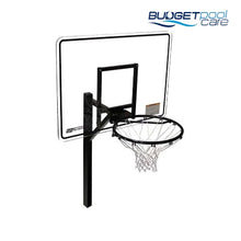 Load image into Gallery viewer, Swim N’ Dunk Rocksolid™ Basketball Game Standard Reach / Sealed Steel: Black Pool Fun &amp; Games