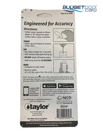Taylor Test Strips - Budget Pool Care