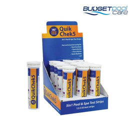 TEST STRIPS A/GOLD 12PK Q/CHEK - Budget Pool Care