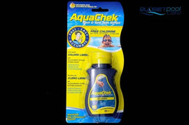 TEST STRIPS A'CHEK YELLOW 50PK - Budget Pool Care