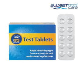 TEST TAB A/GOLD PHEN RED 250PK - Budget Pool Care