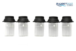 TEST TUBE P/TEST CMPT 10ML 5PK - Budget Pool Care