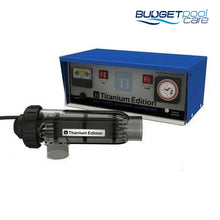 Load image into Gallery viewer, Titanium Edition Salt Water Chlorinator-Salt Water Chlorinator-CompuPool-Ti-2000 Self Cleaning Chlorinator-Budget Pool Care