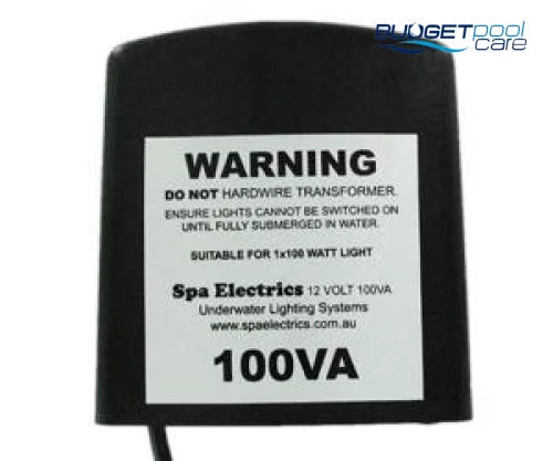 TRANSFORMER HALOGEN 12V 100W - Budget Pool Care