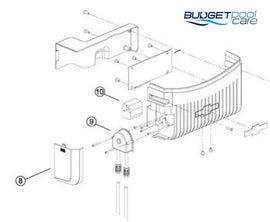 TRi Peristaltic Pump +  Motor (part 9 &10) - Budget Pool Care