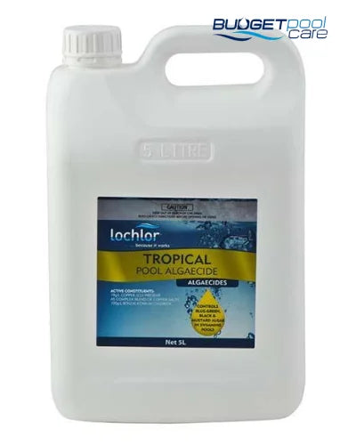 TROPICAL ALGAECIDE LO-CHLOR 5L - Budget Pool Care