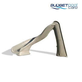 Turbotwister® Pool Slide (Grey Granite - Left Curve) Pool Slides