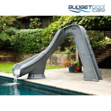 Load image into Gallery viewer, Typhoon Pool Slide-Pool Slide-SR Smith-Typhoon® Pool Slide - Sandstone right curve-Budget Pool Care