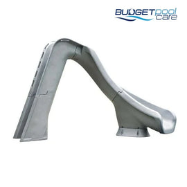 Typhoon® Pool Slide (Grey-Right Curve) Pool Slides