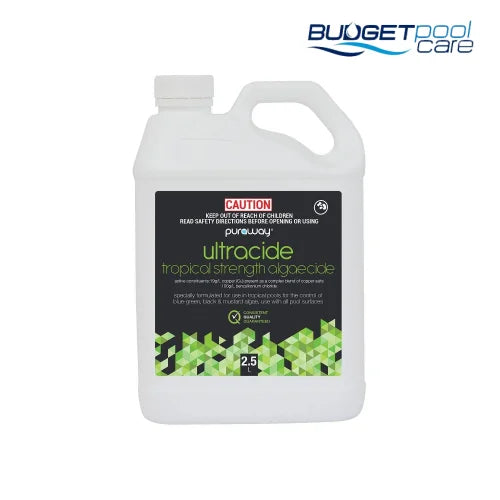 ULTRACIDE ALGAECIDE PURAWAY 2.5L - Budget Pool Care