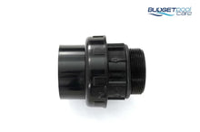 Load image into Gallery viewer, UNION ADAPTOR POOLRITE 50MM BLACK - Budget Pool Care
