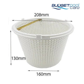 Waterco New Style Skimmer Basket with lugs - Budget Pool Care