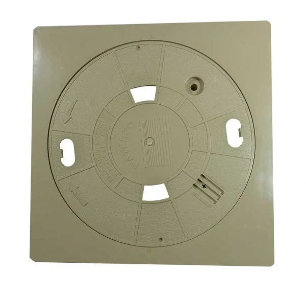 Waterco Supa Skimmer S75 MK2 Deck Lid & Dress Ring Square - Sandstone - 6241801