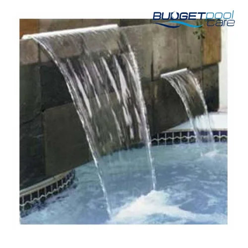 WATERFALL SILKFLOW 2400MM 1" LIP BTM - Budget Pool Care