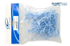 WISHBONE CLIP MAGNOR 20PK BLUE - Budget Pool Care
