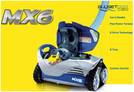 Zodiac Baracuda MX6 Automatic Pool Cleaner - Budget Pool Care
