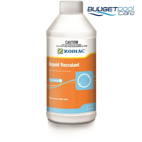 Zodiac Liquid Flocculant 1L Flocculents & Clarifiers
