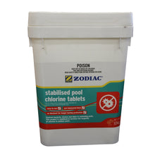 Load image into Gallery viewer, Zodiac 10kg Stab Pool Chlorin Tablets