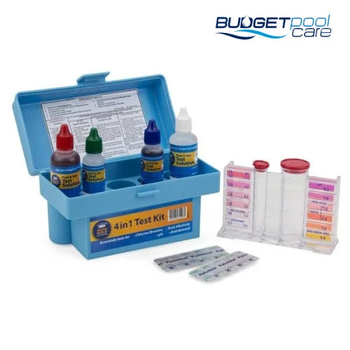 Aussie Gold Four-In-One DPD Test Kit - Budget Pool Care