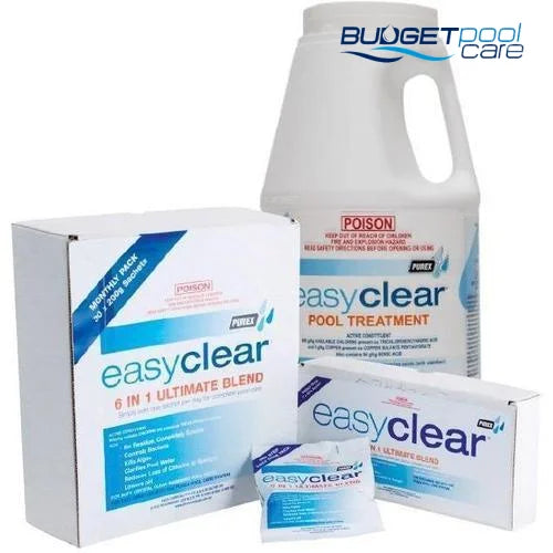 Easy Clear-Chemical-Purex-Purex Easy Clear Duo 2 x 200 gram Sa-Budget Pool Care