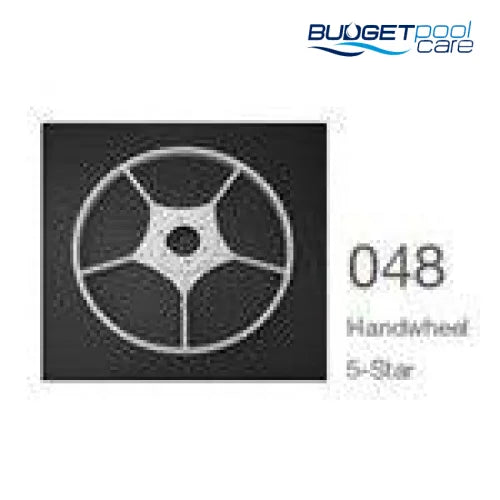 Handwheel 5-Star 048 - Budget Pool Care