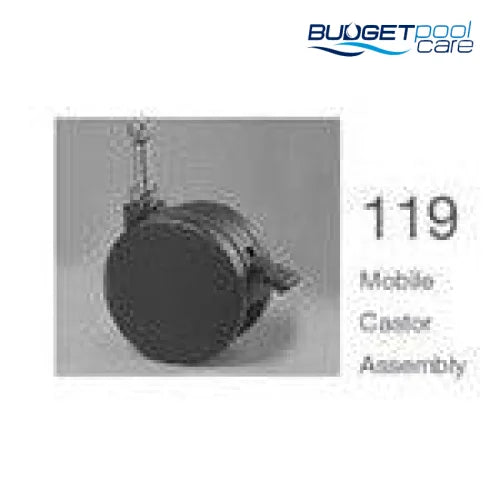 Mobile Castor Assembly - Budget Pool Care