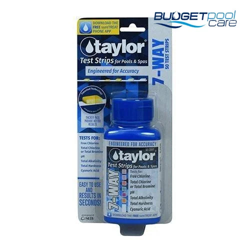 Taylor Test Strips - Budget Pool Care